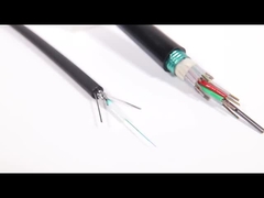 5 mm/7 mm/9 mm/12 mm/15 mm PVC-Jackett Direktvergrabenes Glasfaserkabel für die schnelle Datenübertragung