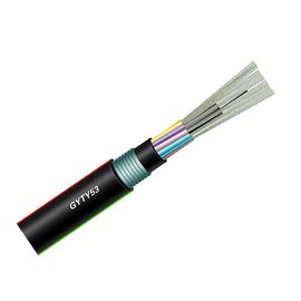Qualität  6 Core Outdoor Fiber Optic Cable Single Mode For Direct Buried with PE outer sheath Fabrik