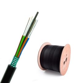 Qualität  Loose Tube Stranded GYTS Outdoor Aerial  Duct 24 Core Single Mode Fiber Optic Cable Fabrik