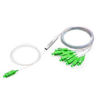Kompakte Mikrotube, Planar-Lichtwellen-Schaltkreislauf-Optische Splitter für FTTH-Zugangsnetze und optische Signalverteilung