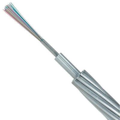 Customized Aluminium Plated Steel OPGW Glasfaserkabel für die FTTH-FTTB-FTTX-Netzwerkinstallation