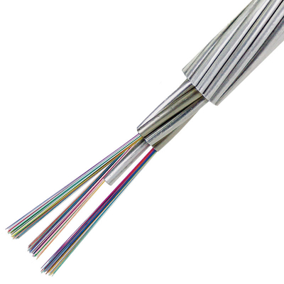 16 Kern Zentralrohr PE Jacket FTTH Glasfaserkabel mit Stahldraht Stärke Mitglied