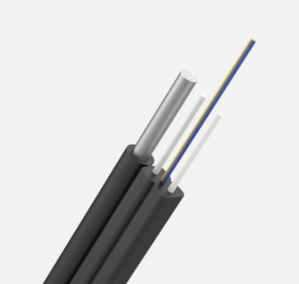 Selbsttragende FTTH-Dropkabel 1 Kern bis 4 Kerne Innen-Außen-Optische Glasfaserkabel