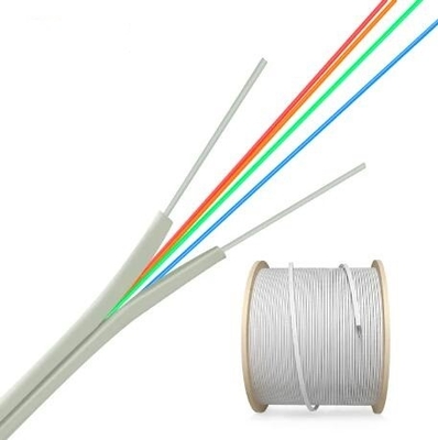 Flexible 2 6 Core G657 A1 G 657a1 Selbsttragende FTTH Glasfaserkabel