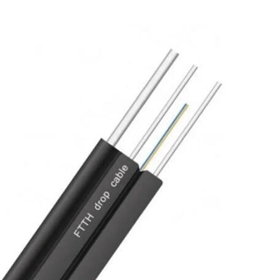 Stahldraht Außen 1Kern 2Kern 4Kern Selbsttragende G657a1 G657a2 9/125 FTTH-Dropkabel