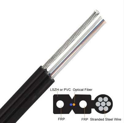 Optische Luftfaser-Optische Kabel Stahlverstärkung FTTX FTTH FTTR Drop-Faserkabel