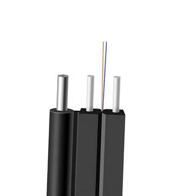 Selbsttragende 2-Kern-FTTH-Innen- und Außenfaseroptisches Dropkabel