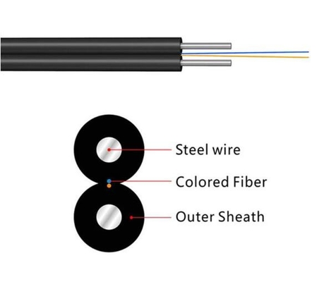 FTTH-Dropkabel 1 CORE G657A2 G657A1 Glasfaserkabel
