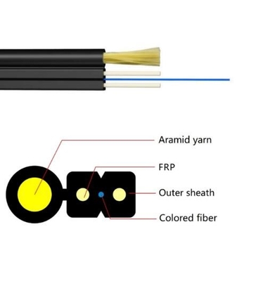 FTTH-Dropkabel 1 CORE G657A2 G657A1 Glasfaserkabel