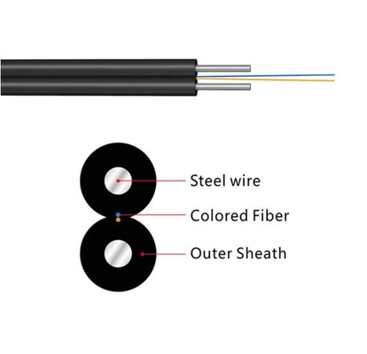 FTTH-Dropkabel 1 CORE G657A2 G657A1 Glasfaserkabel