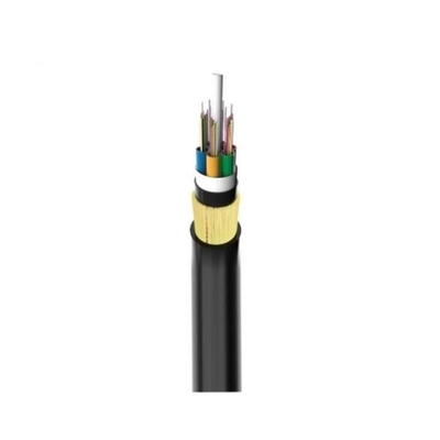 Außen Single/Double Jacket Aerial 2 bis 144 Kern Sm G652D Selbsttragende ADSS Glasfaserkabel