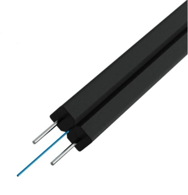 4 Kern flache selbsttragende FTTH Outdoor Drop Glasfaserkabel