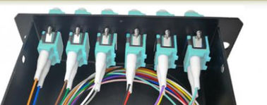 50 / 125 OM3 Beendigungs-Kasten der Lasts-FTTH, Faser-Optikverteilungs-Einheit mit Schalttafel