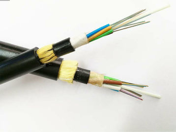Leichter gepanzerter Lichtwellenleiter Soems im Freien, PET/am äußeren Faser-Optiknetz-Kabel der Hüllen-ADSS