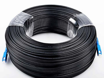 Optikinnenkabel der Faser schwarzes Transceiverkabel Jacke FTTH mit Faser G657A1 für Innen