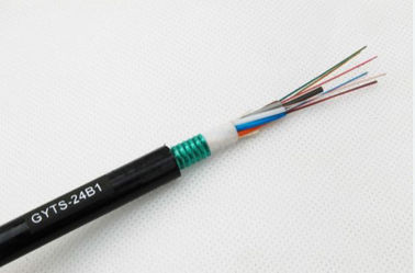 72 Kern G652D lösen Rohr-Lichtwellenleiter GYTS PET äußeres Hüllen-Material