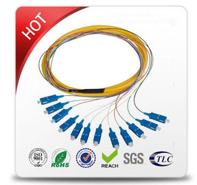 24 / 48 Kern-Faser-Optikverbindungskabel-niedriger Rauch null Halogen-Kabel-Außenmantel