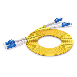 10PCS/bag Monomodefaseroptikverbindungskabel Simplexbetriebs 3.0mm FTTH Sc /UPC-sC/UPC Simplexfaseroptikpullover