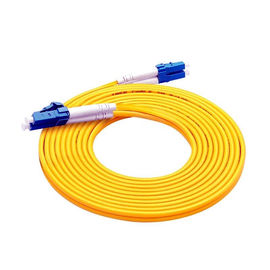 10PCS/bag Monomodefaseroptikverbindungskabel Simplexbetriebs 3.0mm FTTH Sc /UPC-sC/UPC Simplexfaseroptikpullover