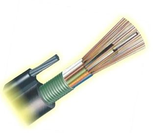 GYTC8S-Abbildung 8 formen Kern-Selbststützgepanzertes Faseroptikder faser des Kabel-144 Außenkabel