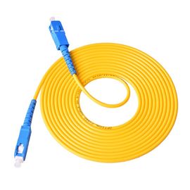 1M 3M 5M 10M 20M 30M LC LC-Faser-zum Optikverbindungskabel-Starthilfekabel Inspektionssimplexmonomode--optischen Kabel für Netz