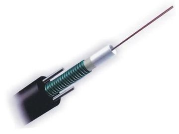Faseroptik-Ethernet-Kabel des Glasgarn-gepanzertes GYFTY-FS