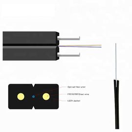1/2/4 Kern mit Monomode--Transceiverkabel LSZH-Hüllen-GJXH/GJXFH FTTH FRP für Innen