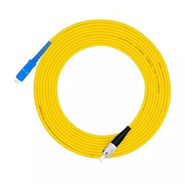 FC UPC Simplexbetrieb 3.0mm Sc UPC zum PVC-Einmodenfaser-Flecken-Kabel, Pullover-Faser-Verbindungskabel