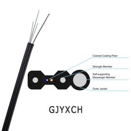 Kern-Monomode--Abbildung 8-Lichtwellenleiter GJYXCH/GJYXFCH selbsttragender FTTH des Transceiverkabel-1/2/4 im Freien