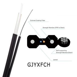 Leichtes wasserdichtes Netz-Innentransceiverkabel LSZH-/PVCjacken-FTTH