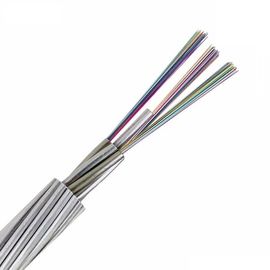 PBT-Art in mehreren Betriebsarten OPGW-Kabel-großer Durchmesser und Elastizitätsmodul des Faser-Kapazitäts-Lichtwellenleiter-162.0kN/mm2