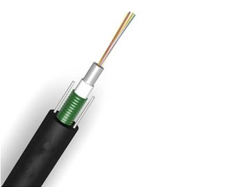 gepanzerter Lichtwellenleiter Corning schwarze äußere Fabrikart Energie telecommuniction Hülle GYXTW