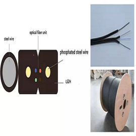 Kern-Monomode--Abbildung 8-Form optisches Kabel des FTTH-Innentransceiverkabel-GJYXCH 2