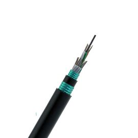 Faser-gepanzertes fiberoptisches Kabel-G652D 12 feuchtigkeitsbeständiges