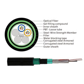 16 Faser des Faser-Monomode--Lichtwellenleiter-G657A2 im Freien