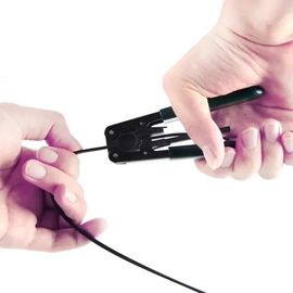 PVC- oder LSZH-Jacken-Bote-Wire Ftth Drop-Kabel-Faser-Optik