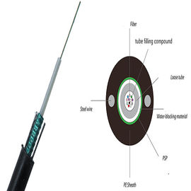 GYXTW Single Mode Central Loose Tube Außenantenne und Kanal 6f Glasfaserkabel