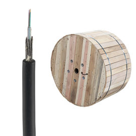 4 Core GYXTY Zentrale Loose Tube Outdoor Antenne und Kanal SM Glasfaserkabellieferant
