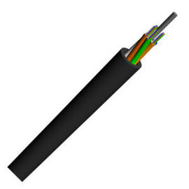 All-Dielektrische Loose Tube FRP 12 Kern Glasfaserkabel GYFTY mit Aramidgarne PE/LSZH Außenhülle