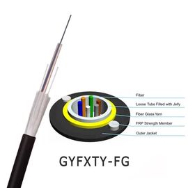 2 zentrales loses Rohr-Kabel-nicht-metallisches u. nicht- gepanzertes des Kern-GYFXTY