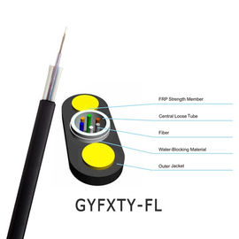 Zentrales loses Kern Ofc-Kabel-nicht-metallisches u. nicht- gepanzertes des Rohr-GYFXTY 6
