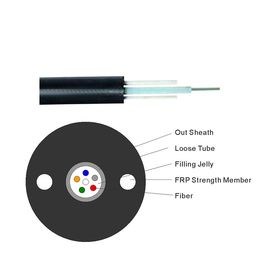 Des Einmodenfaser-optischen Kabels Kern GYFXTY 6 Luftkabel für Langstreckenkommunikation