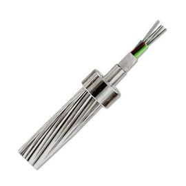 24 Kern OPGW zusammengesetztes obenliegendes rostfreies optisches Kabel steelFiber gute Qualität Erdung ACS OPGW