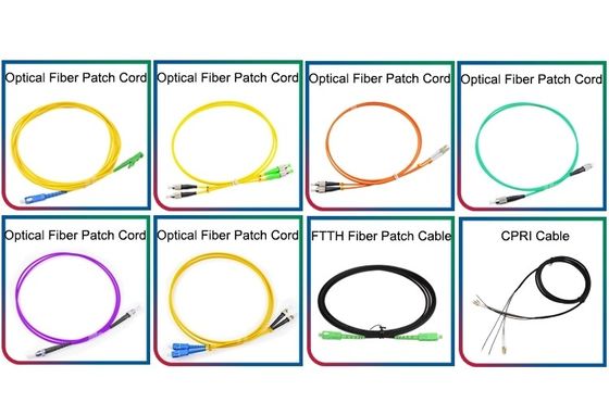 materielles diammeter 3.0MM Außenmantel Sc-Sc-Verbindungskabel Einmodenfaseroptikverbindungskabel 10m-Länge PVCs