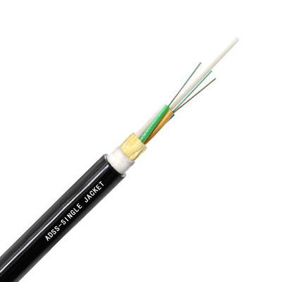 12 Kern einzelner jacketFactory Preis selbsttragender Luft-Lichtwellenleiter Fibra Optica ADSS Spannen-100m ADSS im Freien