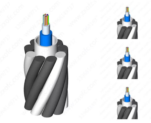 24/48 des Kern-OPGW Energie Opgw Aeirlal Lichtwellenleiter-des Monomode--G652d Draht