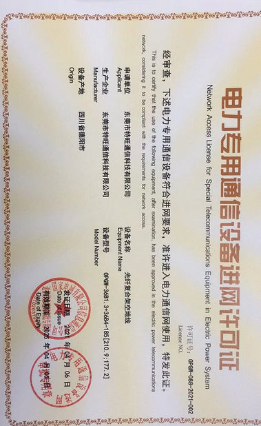 CHINA DONGGUAN TW-SCIE CO., LTD. zertifizierungen